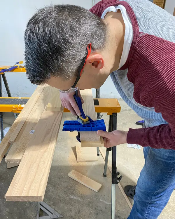 Building the new mantel top