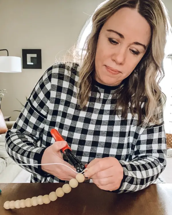 DIY Beaded Letter Gift Tags, Perfect for Christmas Gifts