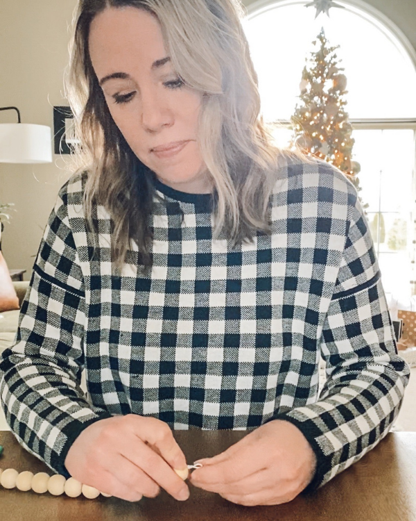 Finishing off the tip 