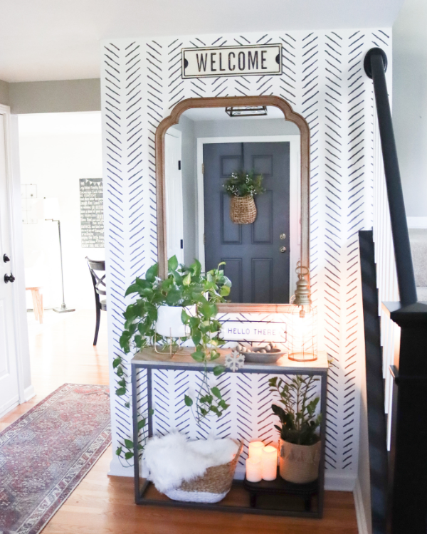 sheepskin in a basket
