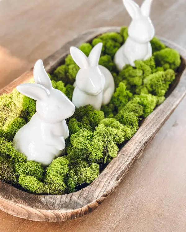 3 Ways to Create an Easter Centerpiece with a Dough Bowl
