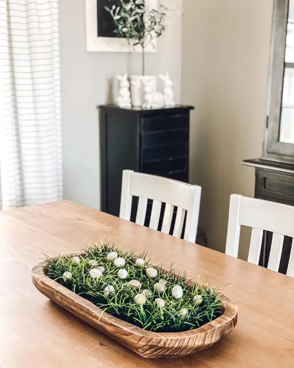 3 Ways to Create an Easter Centerpiece with a Dough Bowl