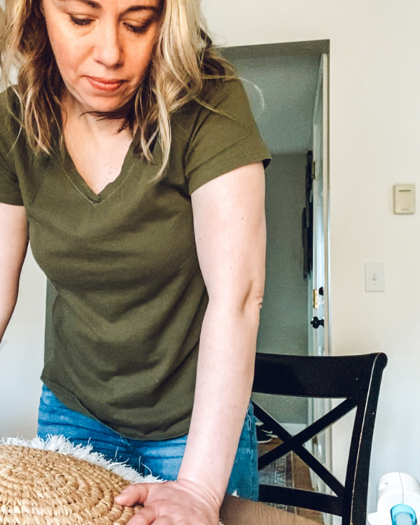 Press down firmly to secure.