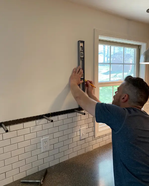 How to Hang Floating Shelves; How to First Remove a Kitchen Cabinet