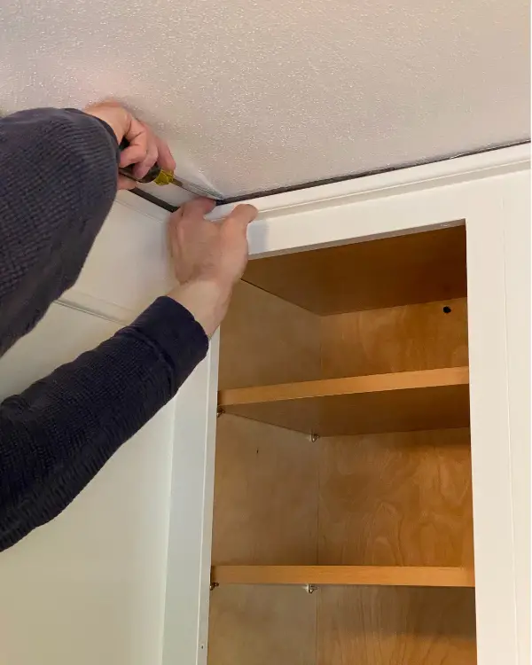 How To Fill Gap Between And Ceiling