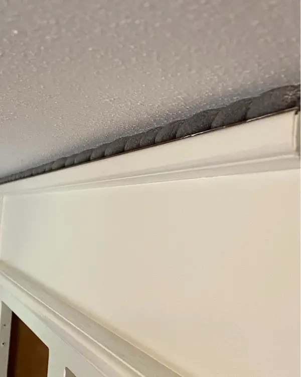 How to Fill the Gap Between and Ceiling with Backer Rod