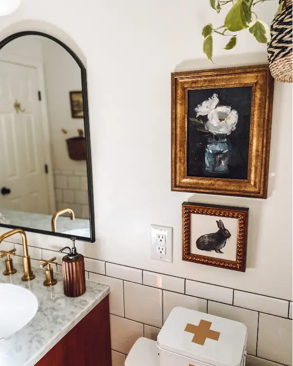 Bathroom Makeover and Remodel Including Before and After Shots