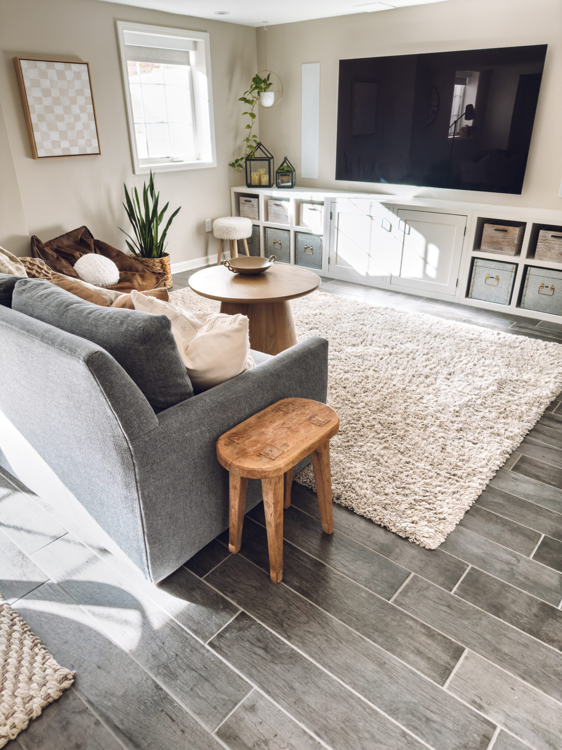 Window treatment idea: motorized shades!