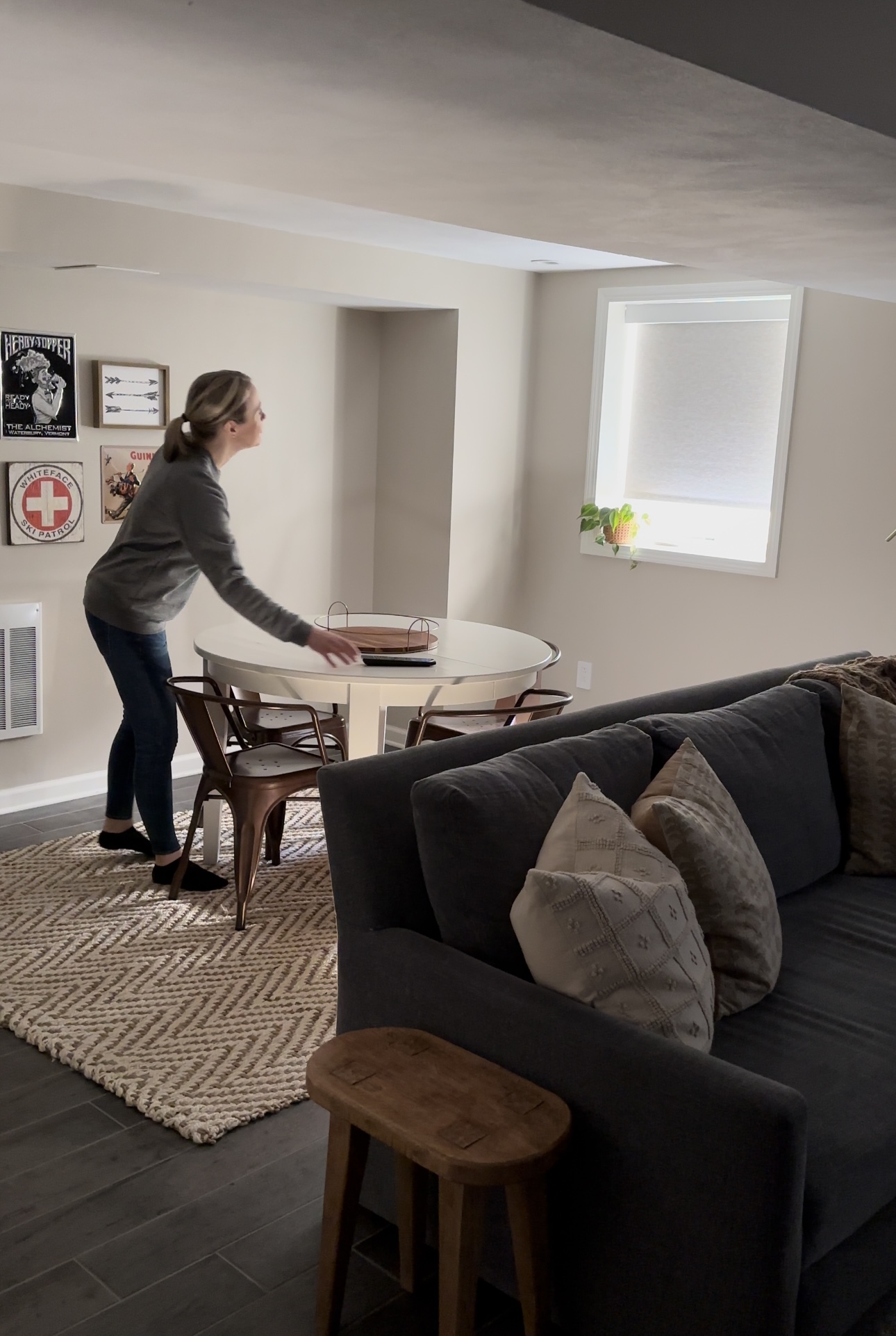 Window treatment idea: motorized shades!